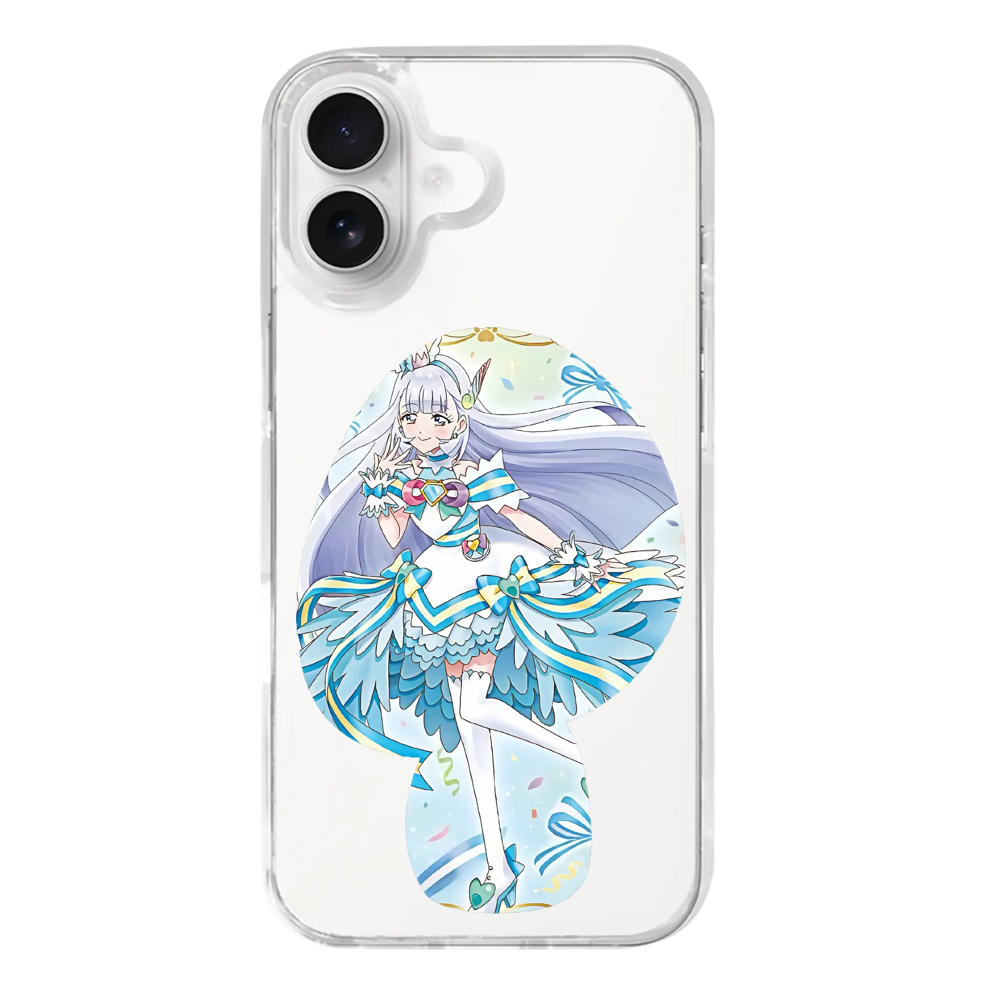 わんだふるぷりきゅあ グッズ 猫屋敷ユキ - iPhone 17シリーズ 透明スマホケース – 薄型・耐衝撃・精密フィット保護カバー